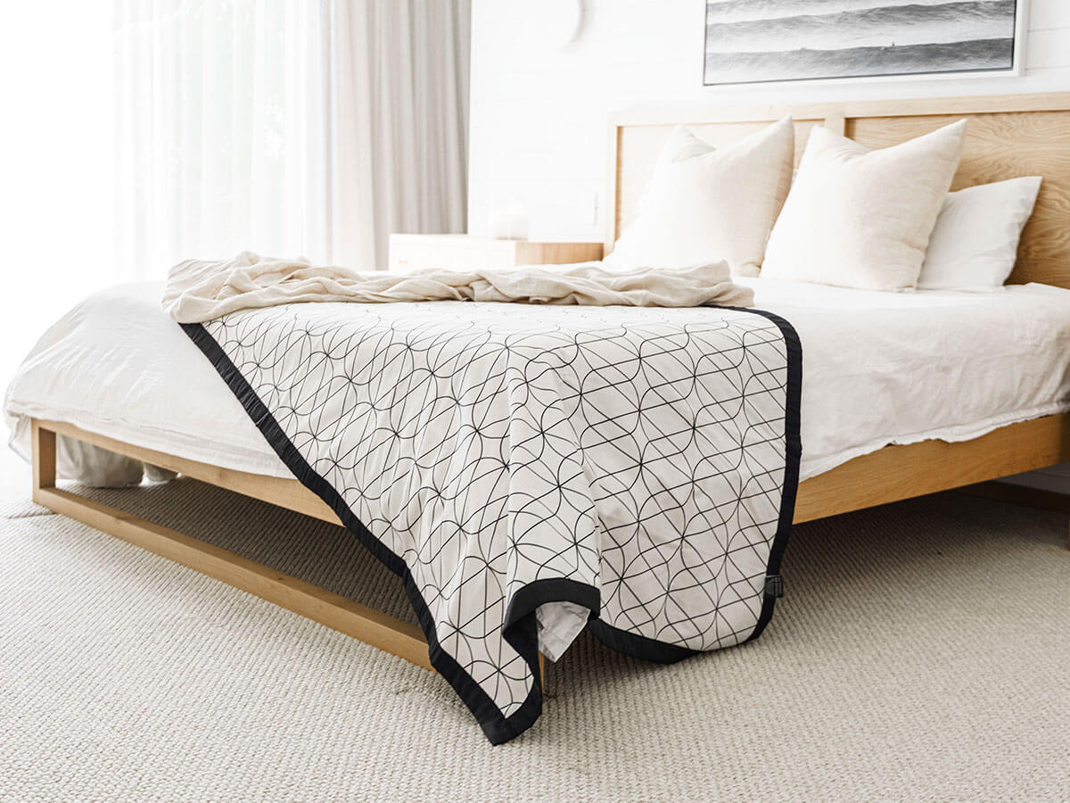 waterproof throw blanket for bed