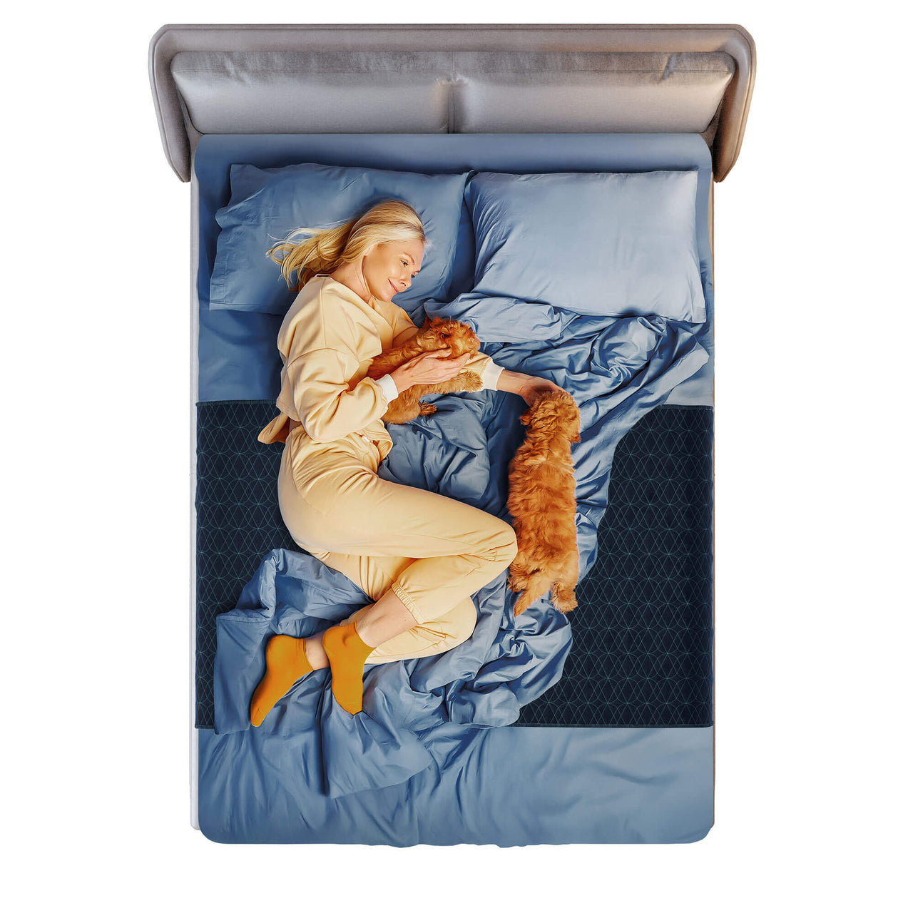 Victoria Orton Queen-Size Waterproof Bed Pad, 36x60 inches, Tuckable 21-inch Wings, Washable Incontinence & Period Care Reusable Bed Pads - 2-Pack, Victoria Orton Queen-Size Waterproof Bed Pad, 36x60 inches, Tuckable 21-inch Wings, Washable Incontinence & Period Care Reusable Bed Pads - 2-Pack,